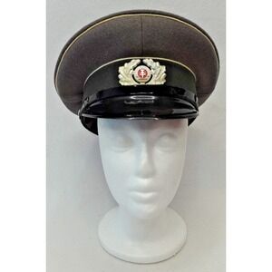 VINTAGE GERMAN NAVAL VISOR CAP